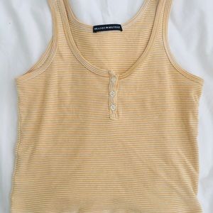 Brandy Melville Germany Dallas Button Up Tank!